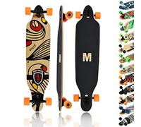 Longboard MAXOfit en diferentes diseños con tablas de madera de arce/bambú de alta calidad para principiantes y avanzados.
