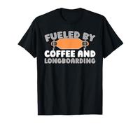 Longboard Patineta - Skate Surf Longboard Camiseta