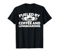 Longboard Skate Patineta - Surf Longboard Camiseta
