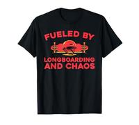 Longboard Surf Skate Patineta - Longboard Camiseta