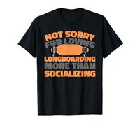 Longboard Surf Skate - Patineta Longboard Camiseta