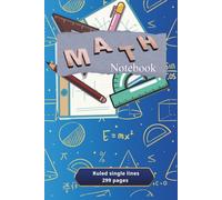 LongBook | 299 Pages | Single Line |a4 (6 x9 in) | Pack of 3 | Ruled Notebook for School Students Top Reviewed for Paper quality: A4 Ruled ... math's, Science, English assignment notebook