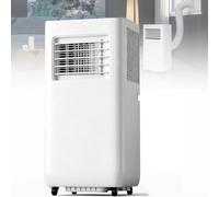 LONGCAO Aire Acondicionado portátil sin Unidad Exterior 14000 BTU, refrigerador evaporativo 4 en 1 eficiente con Mando a Distancia, climatizador para hogar Dormitorio m, 11000but
