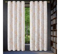 LONGCAO Cortinas Cortas 1 Pieza 240 x 120 cm Cortinas Termicas Aislantes Frio y Calor, Acusticas, Cortina Separador de Ambientes Salon para Dormitorio Comedor, Blanco