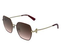 Longchamp LO190S Gold/gradient burgundy 56/18/140 Femenino gafas de sol