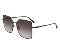 LONGCHAMP Mujer LONGCHAMP LO173S 001 Gafas de sol Metal Negro Mariposa Normal Normal