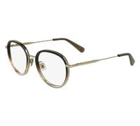 LONGCHAMP Mujer LONGCHAMP LO2168 727 Monturas ópticas Metal Oro Redonda Normal