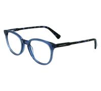 LONGCHAMP Mujer LO2608 424 Monturas ópticas Acetato Azul Cuadrada Normal Fotocromático