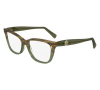 LONGCHAMP Mujer LONGCHAMP LO2744 306 Monturas ópticas Acetato Verde Cuadrada Normal Normal