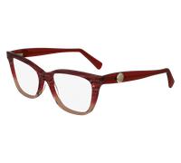 LONGCHAMP Mujer LONGCHAMP LO2744 606 Monturas ópticas Acetato Rojo Cuadrada Normal Normal