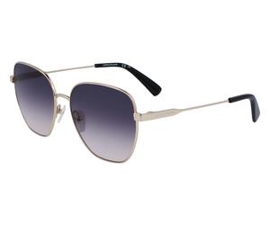 Longchamp sunglasses lo168s gold/gradient grey peach 57/16/145 mujer