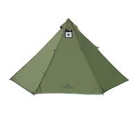 LONGEEK Tienda de campaña 2-4 Personas Ultraligera y fácil armar Tipi | 4 Estaciones, Aluminio 7075, Salida estufa, Faldón antinieve, Aislante térmico, PU 3000 mm, UPF 50+, Anti-viento 60 km/h