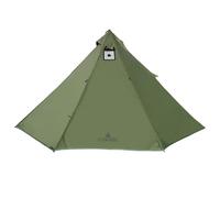 LONGEEK Tienda de campaña 2-4 Personas Ultraligera y fácil armar Tipi | 4 Estaciones, Aluminio 7075, Salida estufa, Faldón antinieve, Aislante térmico, PU 3000 mm, UPF 50+, Anti-viento 60 km/h