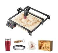 LONGER Grabador láser de 5 W con control a través de tarjeta TF, USB, WiFi (IP) y aplicación, funcionamiento sin conexión, hasta 24.000 mm/min y pantalla táctil a color de 3,5 pulgadas.