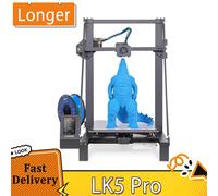 LONGER-impresora 3D LK5 Pro, dispositivo de impresión de edición mejorada, ventilador Dual, 90% preensamblado, placa base silenciosa, 300x300x400mm