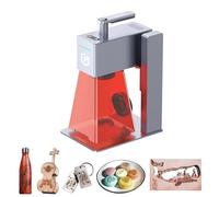 LONGER Máquina de grabado láser portátil Nano Pro, máquina de grabado y corte láser de alta velocidad de 5000 mm/s, precisión de grabado de 0,01 x 0,01 mm.