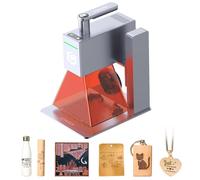 Longer Nano 6W grabador láser portátil, 0,05 mm de precisión, 5000 mm/S, máquina de grabado de corte láser, herramienta de corte grabadora DIY para madera, acrílico, cuero, tela, metal, cerámica