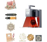 Longer Nano Grabador láser portátil, 5000 mm/s, alta velocidad, 0,05 mm de precisión, para madera, acrílico, cuero, tela, metal, cerámica, proyectos de bricolaje