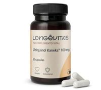 Longévitas Ubiquinol Kaneka CoQ10, Alta Absorción, 2 Meses (60 Cápsulas)