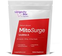 Longevity Box Azul de Metileno Ultra Puro 10 mg (USP) - 60 ml, Solución 1% Nano, Suplemento Dietético para Uso Diario y Mantenimiento de la Función Celular