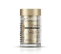 LONGEVITY Capital Metabólico Cura 30 Días - Metabolismo Suplemento Dietético Y Equilibrio Del Azúcar - Cromo Gymnema Selenio - Microgránulos Cronociencia