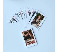 LongGenius Cartas de juego personalizadas, cartas personalizadas con fotos, baraja de cartas personalizada, álbumes de fotos memorables, para fiestas