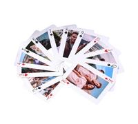 LongGenius Naipes personalizados - Naipes personalizados con foto o texto, juego de cartas de escritura personalizado, tarjetas de póquer personalizables para mascotas
