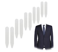LONGHAO 10 Pcs Cuello Camisa Ballena,Ballenas De Cuello De Camisa,Ballenas Camisa,Soporte Para Cuello De Camisa,Clip De Esquina De Camisa,Accesorios De Ropa De Camisa,Para La MayoríA De Las Camisas