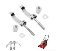 LONGHAO 2 pcs Mango De Cortacésped Piezas De Cortacésped Universal cortacéspedes mango tuerca de ala y perno tuerca de alta y perno para cortacésped cortadoras de césped universales Mango (#1)