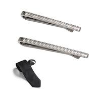 LONGHAO Alfileres de Corbata CláSicos,Clips de Corbata,Pasador de Corbatas para Hombre,Alfileres de Corbata para Negocios,para El DíA de San ValentíN,Aniversario (2 color)