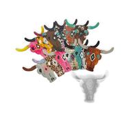 Longhorn - Recortes de cartulina de silicona para freshies, paquete de 12 unidades, 4.55 pulgadas de ancho x 3.5 pulgadas de largo, suministros freshie, paquete mixto de 12 diseños diferentes (molde