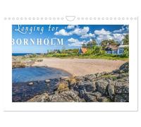 Longing for Bornholm (Wall Calendar 2026 DIN A4 landscape), CALVENDO 12 Month Wall Calendar: Discover the beautiful Danish island in the Baltic Sea