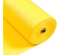 Longing Home Rollo de Mantel de 0,3 x 25 m, Amarillo, desechable, no Tejido Similar a la Tela, Rollo de Mantel por Metros, Adecuado para cumpleaños, Fiestas, decoración