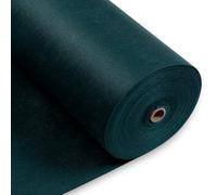 Longing Home Rollo de Mantel de 0,8 x 25 m, Verde Oscuro, desechable, no Tejido Similar a la Tela, Rollo de Mantel por Metros, Adecuado para cumpleaños, Fiestas, decoración