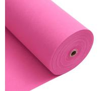 Longing Home Rollo de Mantel de 1 x 25 m, Rosa Fucsia, desechable, no Tejido Similar a la Tela, Rollo de Mantel por Metros, Adecuado para cumpleaños, Fiestas, decoración