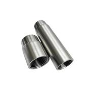 Longitud 2.5-100 cm Tubo de extensión X externo de la rosca interna 304 for el adaptador de tubería sin soldar en acero inoxidable 1/2 "3/4" 1 "(1 inch,LENGTH 50CM_OTHER)