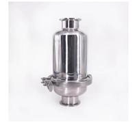 Longitud: 245 mm, para tubo de 19/25/32/38/51 mm x 3,8 cm de triple abrazadera de filtro en línea, para cerveza casera SUS 304 de acero inoxidable (51 mm K64 mm, malla 300)