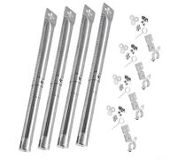 Longitud ajustable de la cabeza del quemador de la parrilla del acero inoxidable 30.5 cm a 43.5 cm diseñado para Weber Glo Master Forge