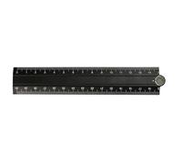 Longitud flexible King modificable Construcción de aleación premium con indicadores claros Excelente para tareas de planos de bocetos Doblado de aluminio King