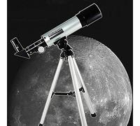 Longitud Focal 700 Mm, Telescopio Práctico Refractor Portátil; Óptica de Vidrio Totalmente recubierta Telescopio práctico Ideal para Principiantes con trípode Telescopio práctico,