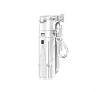 Longitud focal ajustable para mini trípode para teléfonos inteligentes con control remoto inalámbrico para captura de fotos manos libres (blanco)