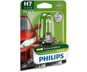 LongLife EcoVision Soltero 12V 55W 12972LLECOB1 Bombilla de coche H7 PHILIPS