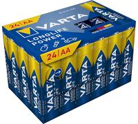 Longlife Power AA CUBE24 | LR6 1,5 V, Made in Germany, conservación hasta 10 años, para consola de juegos, cepillo de dientes, ratón, mando o linterna