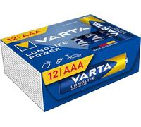 Longlife Power AAA CUBE12 | LR03 1,5 V, Made in Germany, conservación hasta 10 años, para consola de juegos, cepillo de dientes, ratón, mando o linterna