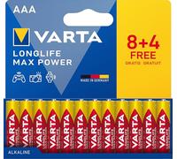 LonglifeMaxPowerAAAPack12(8+4)