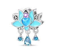 LONGLUCK 925 Sterling Silver Mickey Minnie Charms Colgante Estrella Cósmica Para collares y pulseras Pandora Joyería de mujer