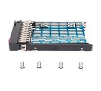 LONGONGAN Bandeja SAS SATA HDD de 2,5 Pulgadas, Soporte Adaptador de Disco Duro para DL360 DL380 DL385 DL580, Bandeja de Disco Duro Universal con Deflector de Metal y Tornillos, Compatible