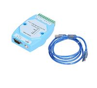 LONGONGAN Módulo de Puerto Serie Aislado 6 en 1, convertidor USB a RS232, RS422 y TTL, Herramienta de depuración con Aislamiento de 1 kV, con Conectores DB9 y Bloques terminales,