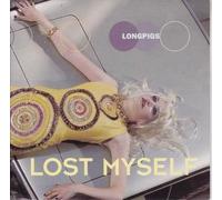 LONGPIGS - LOST MYSELF 7" (45) UK MOTHER 1996 4 TRACK GATEFOLD PIC SLEEVE B/W FLOSS, WONDER DRUG AND WHEN YOU'RE ALONE (MUM82)