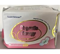 Longrich Superbklean - Servilleta sanitaria de energía magnética, paquete de 3 unidades, paquete de oferta (rosa-mini/flujo de luz)